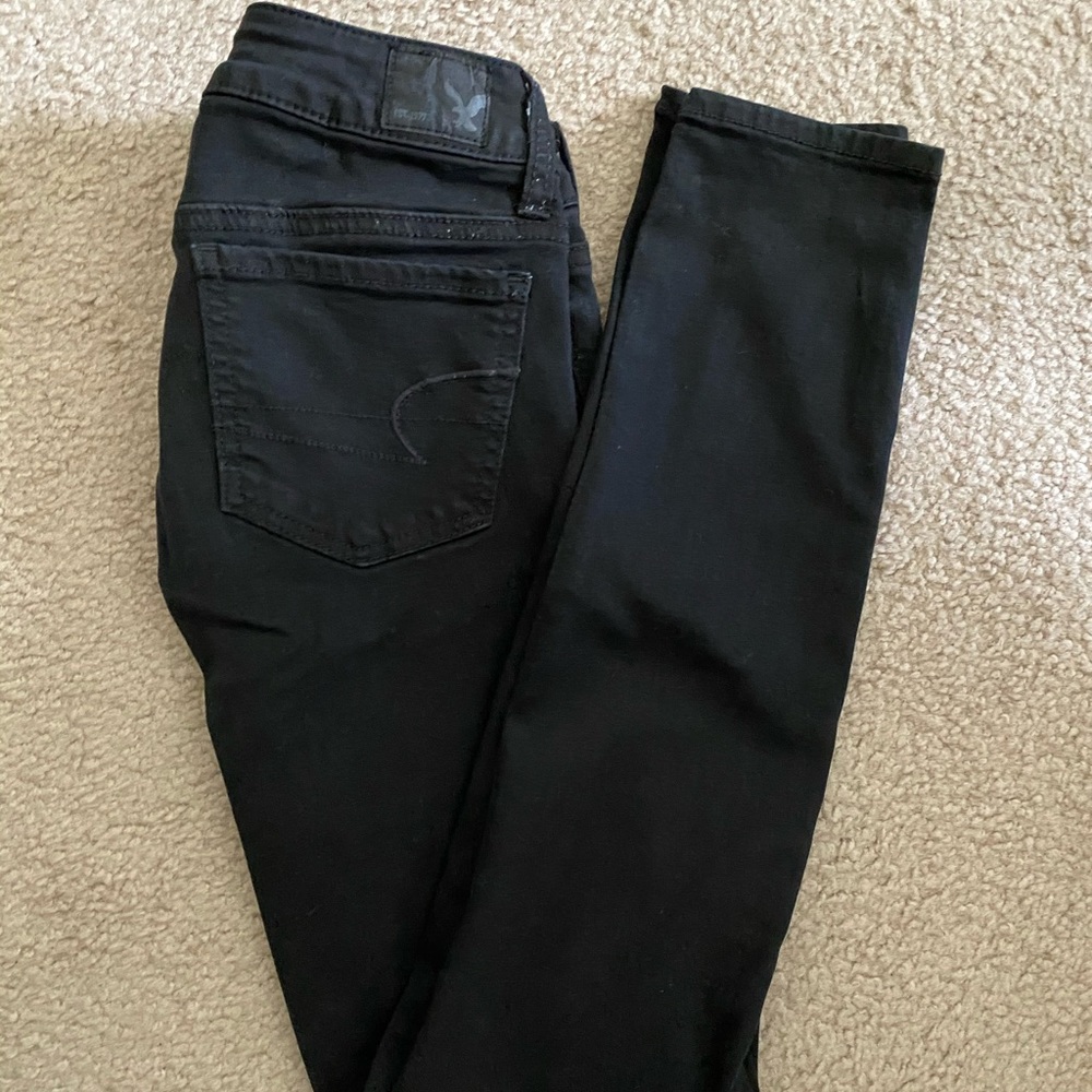 American eagle black jegging
